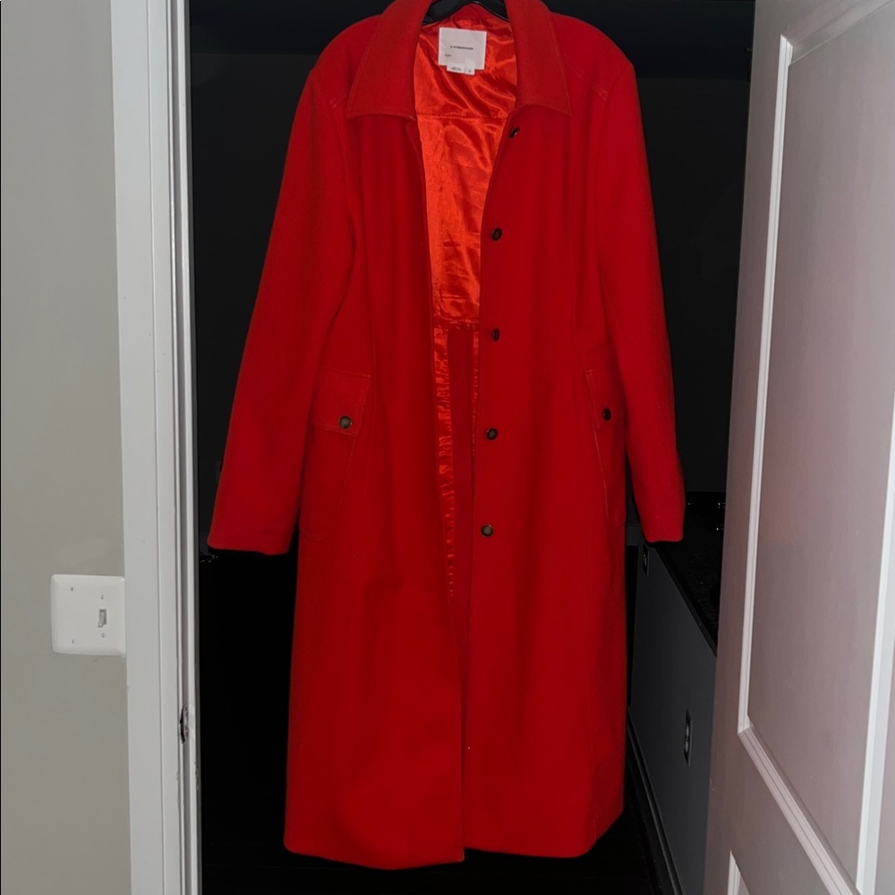 Anthropologie Buttondown Duster Coat